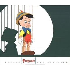 Vintage Walt Disney 'Pinocchio' 1993- Offset Lithograph