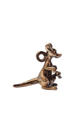 Walt Disney Sterling Silver Kanga & Roo Charm #18374