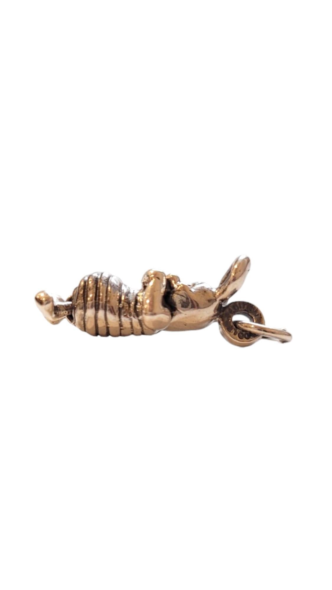 Walt Disney Sterling Silver Piglet Charm #18368 In Good Condition In Washington Depot, CT