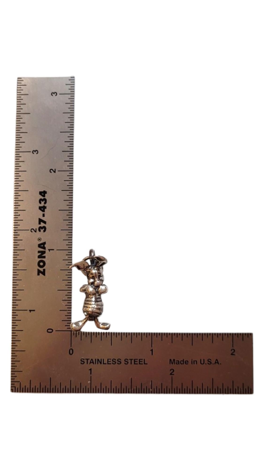 Walt Disney Sterling Silver Piglet Charm #18368 3