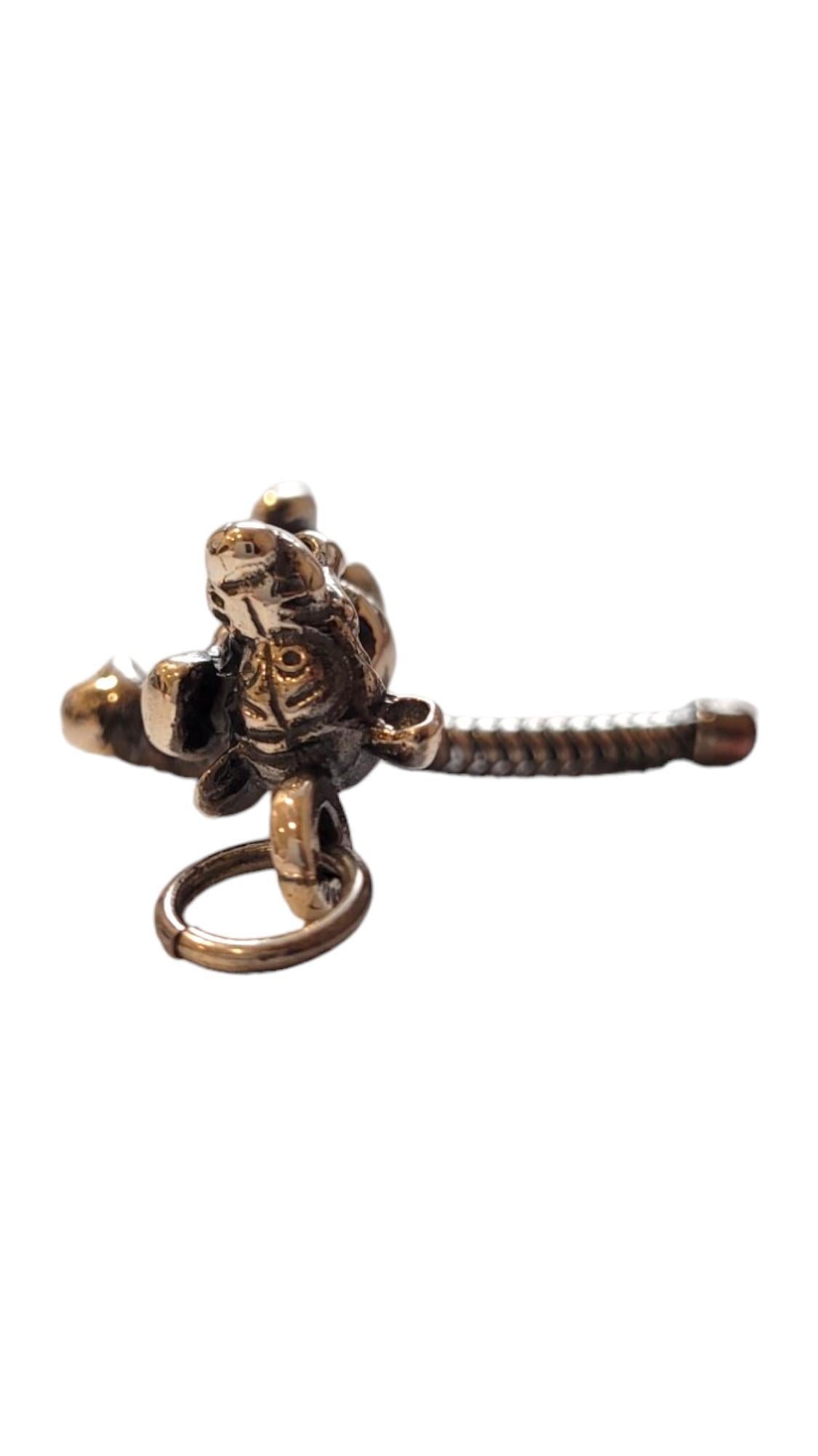 Walt Disney Sterling Silver Tigger Charm #18366 In Good Condition In Washington Depot, CT