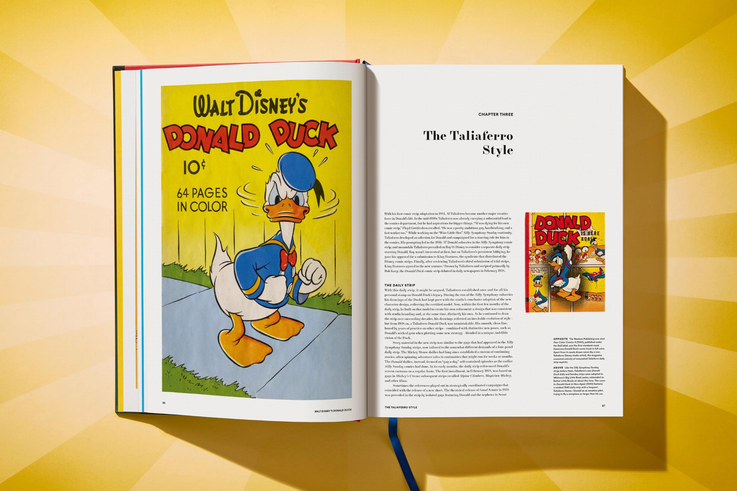 Walt Disney's Donald Duck. The Ultimate History. Limited Edition book & prints For Sale 7