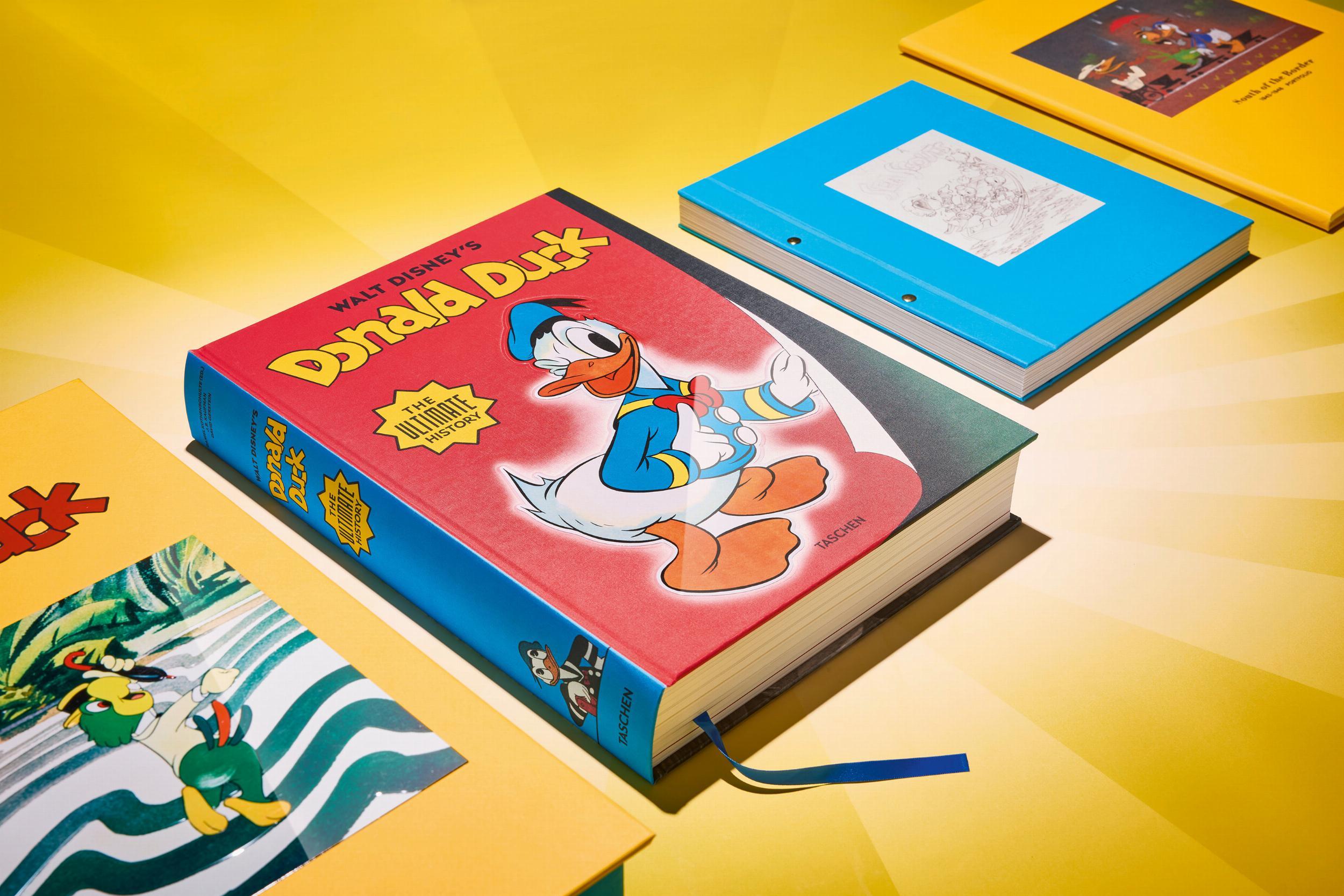 Aluminum Walt Disney's Donald Duck. The Ultimate History. Limited Edition book & prints For Sale