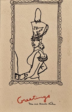„Kuhn Family Holiday Card“ Walt Kuhn, Grußkarte der amerikanischen Moderne