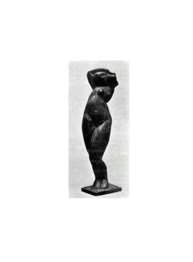 Standender weiblicher Akt nach Alexander Archipenko im Angebot 3