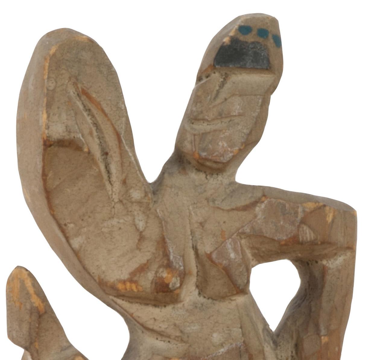 Sans titre (Dancing Figure) - Sculpture de Walt Kuhn