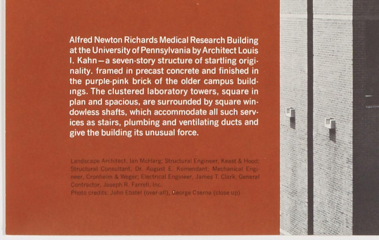 louis kahn poster
