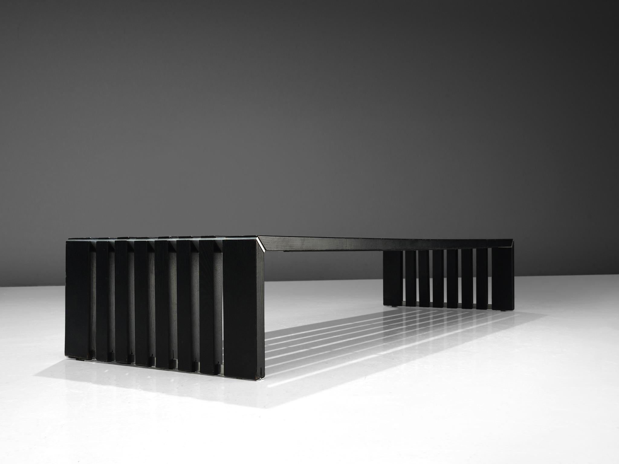 Walter Anthonis for 't Spectrum Slat Bench In Good Condition In Waalwijk, NL