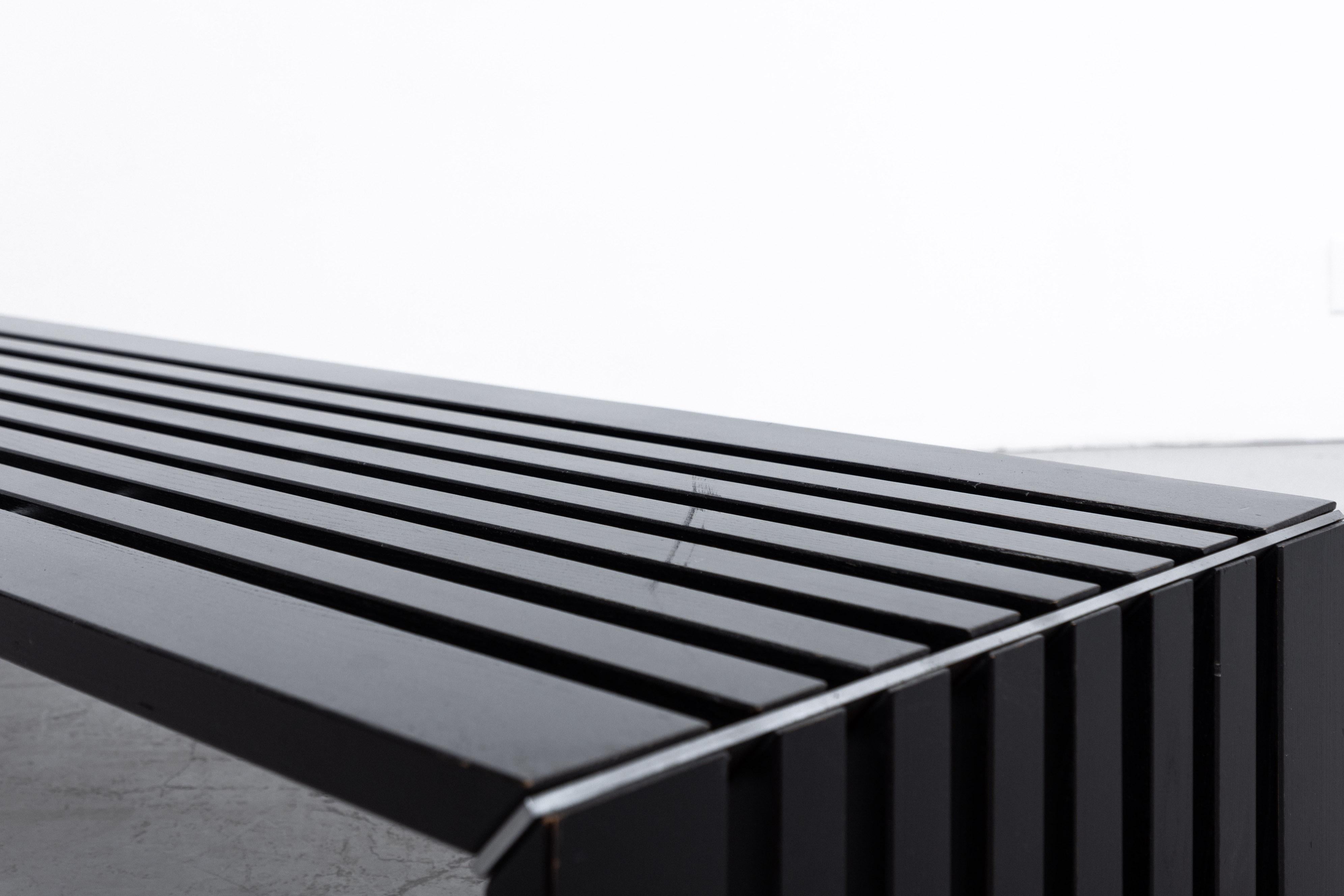 Walter Antonis 'Passe Partout' Slat Bench for Arspect In Good Condition In Los Angeles, CA