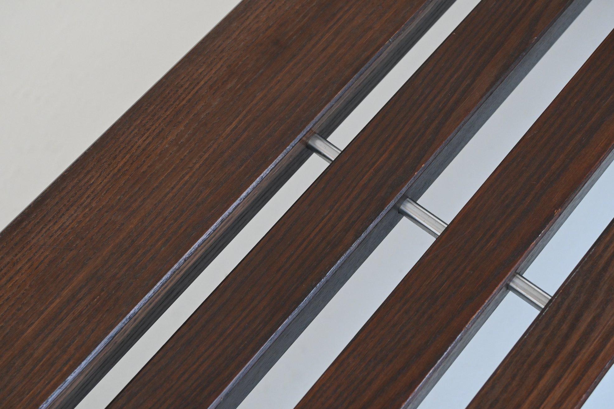 Walter Antonis “Passe Partout” slat bench in ash Arspect The Netherlands 1970 5