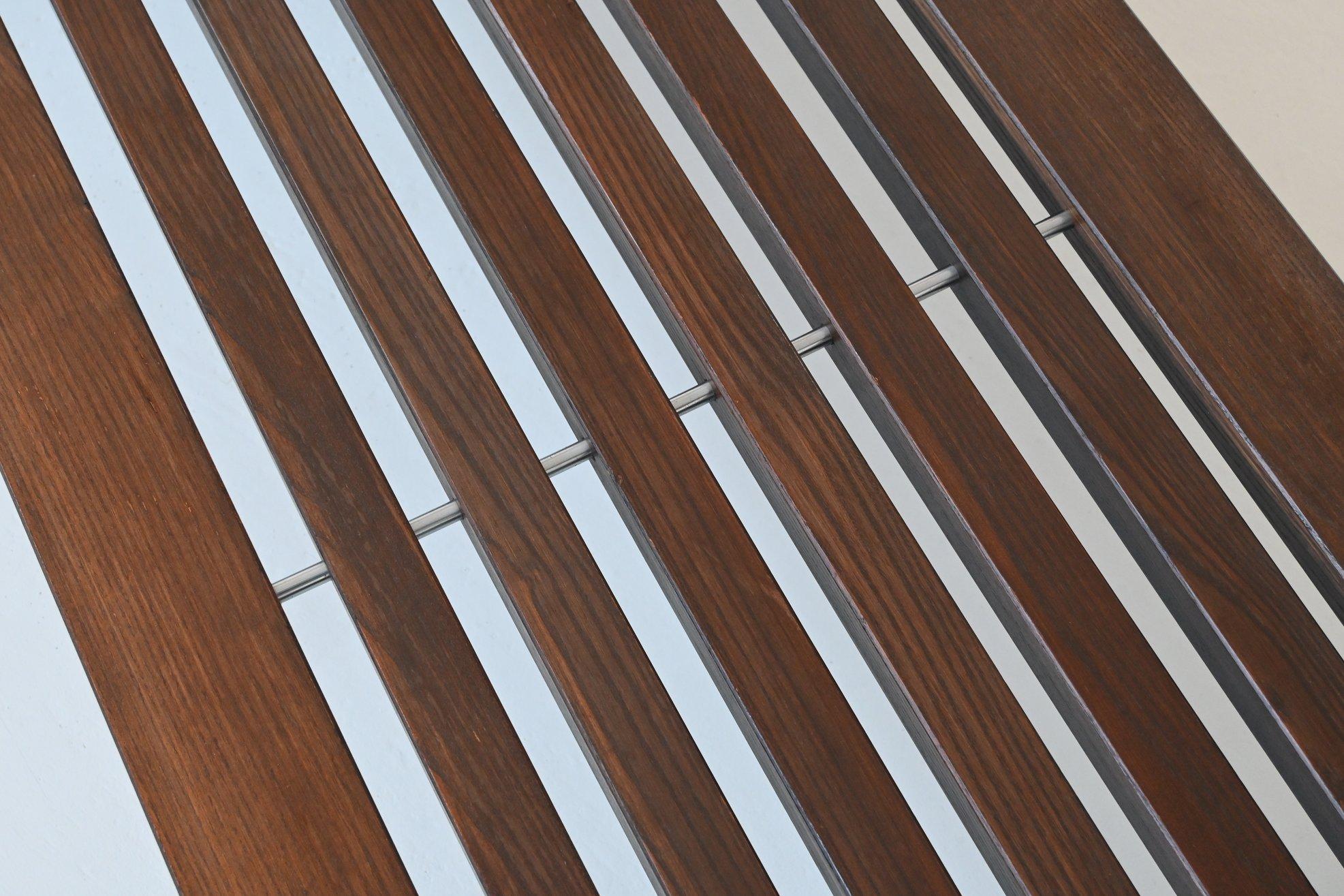Walter Antonis “Passe Partout” slat bench in ash Arspect The Netherlands 1970 2