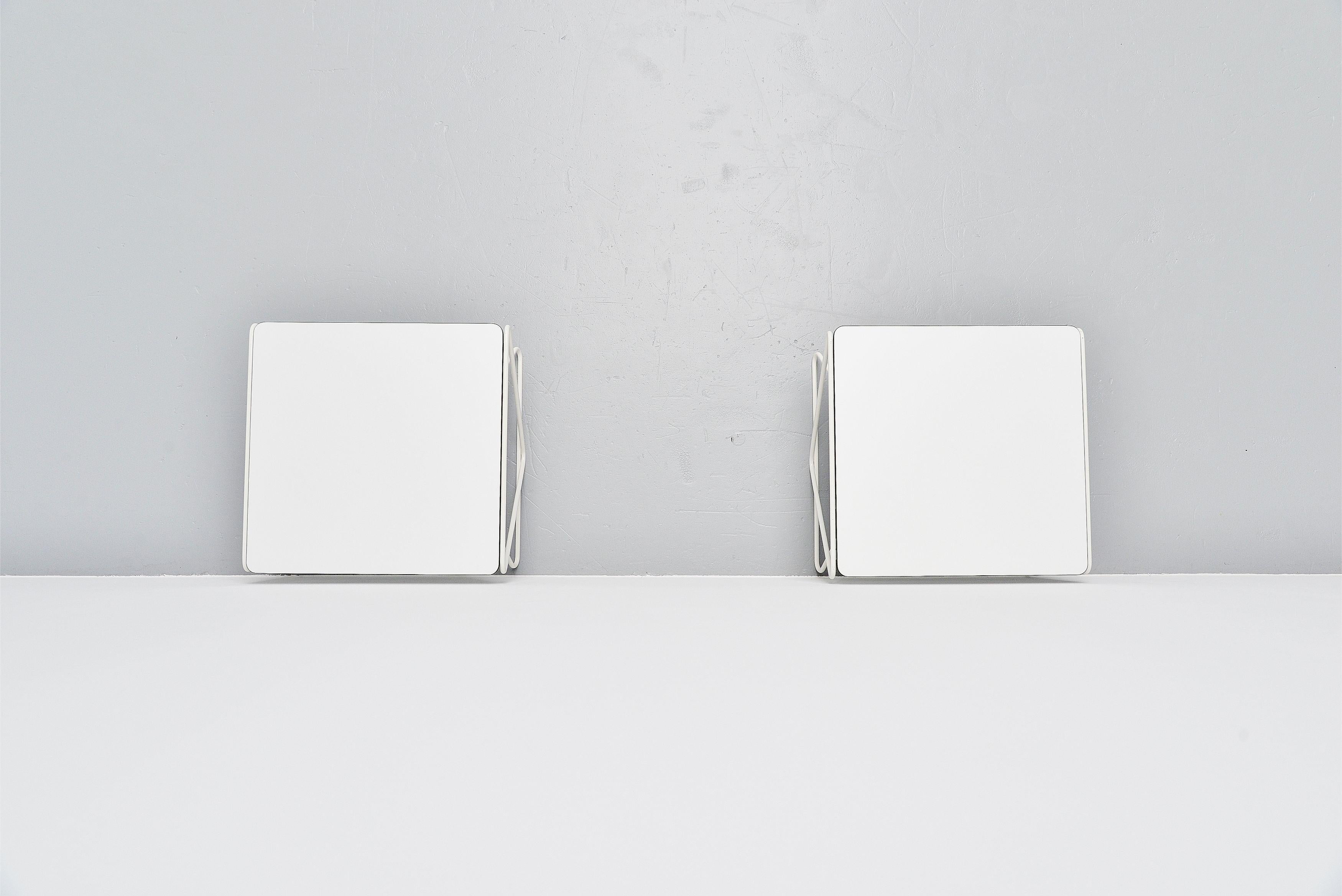 Dutch Walter Antonis Side Tables for I-Form Holland, 1978 For Sale