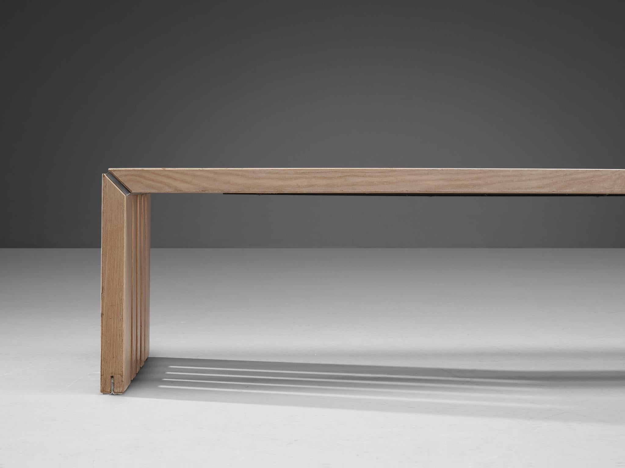 Walter Antonis for 'T Spectrum Slat Bench in Ash  In Good Condition In Waalwijk, NL