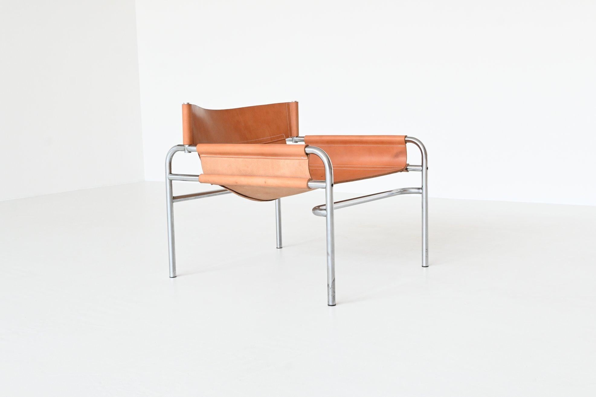 Mid-Century Modern Walter Antonis SZ14 Lounge Chair ‘t Spectrum The Netherlands 1971