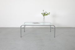 Walter Antonis TE41 Table basse tubulaire en chrome pour 't Spectrum, 1974