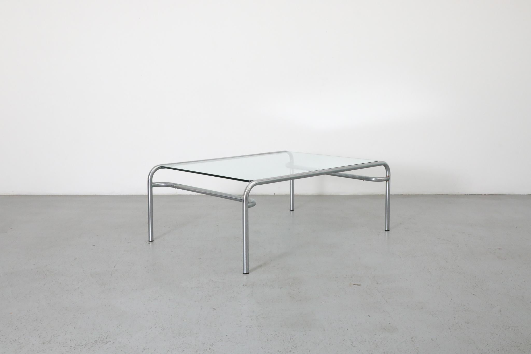 Mesa baja TE41 Tubular cromada de Walter Antonis para 't Spectrum, 1974 finales del siglo XX en venta