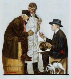 Three Men Talking