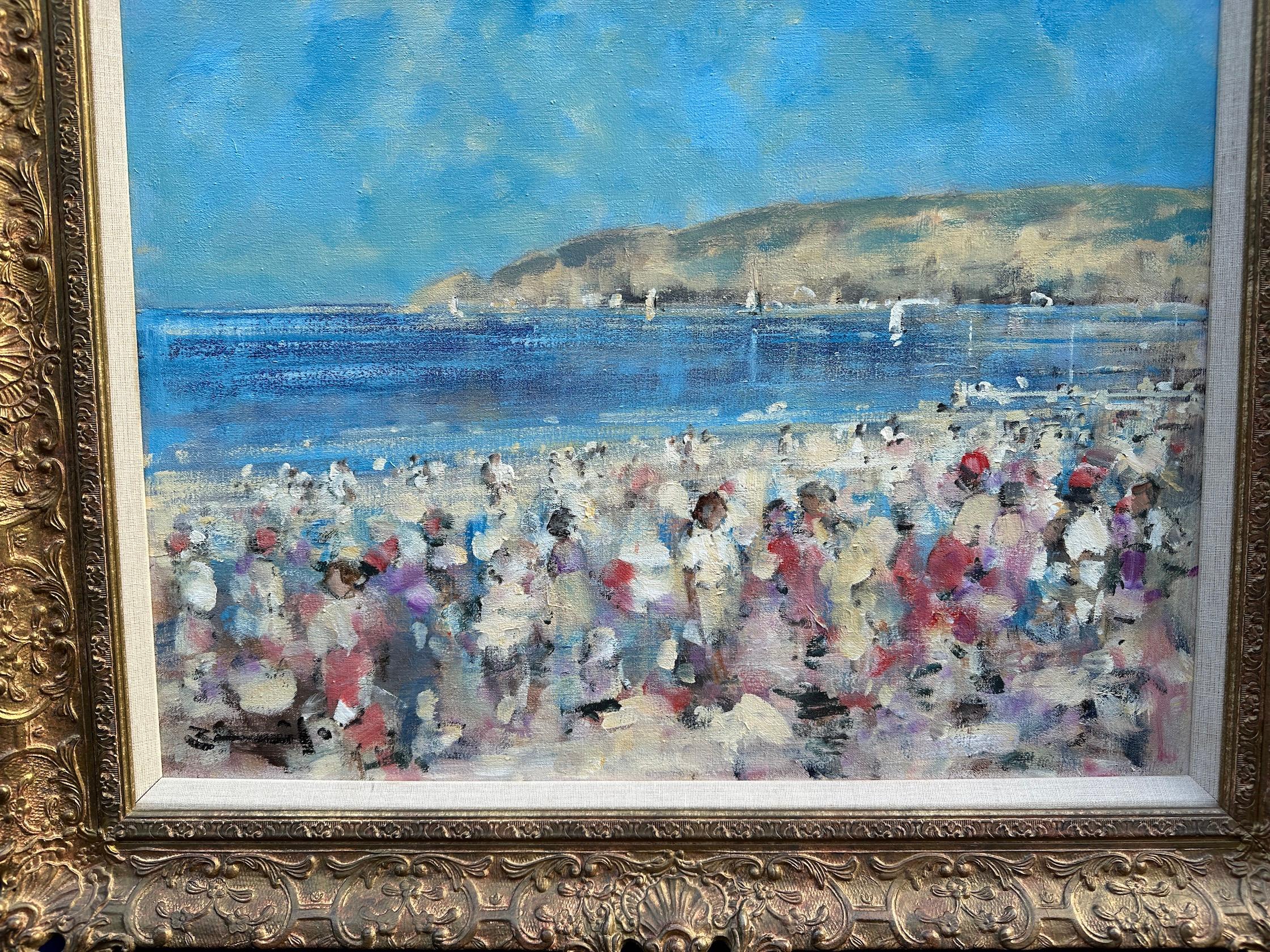 Paesaggio impressionista francese del XX secolo con figure su una spiaggia.

 Nato in Inghilterra, Walter Beauvais è particolarmente associato alla scuola di pittura francese. Sia il padre (presso il quale fu apprendista) che il nonno erano artisti