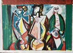 Abstract Expressionist Figurative Paintings