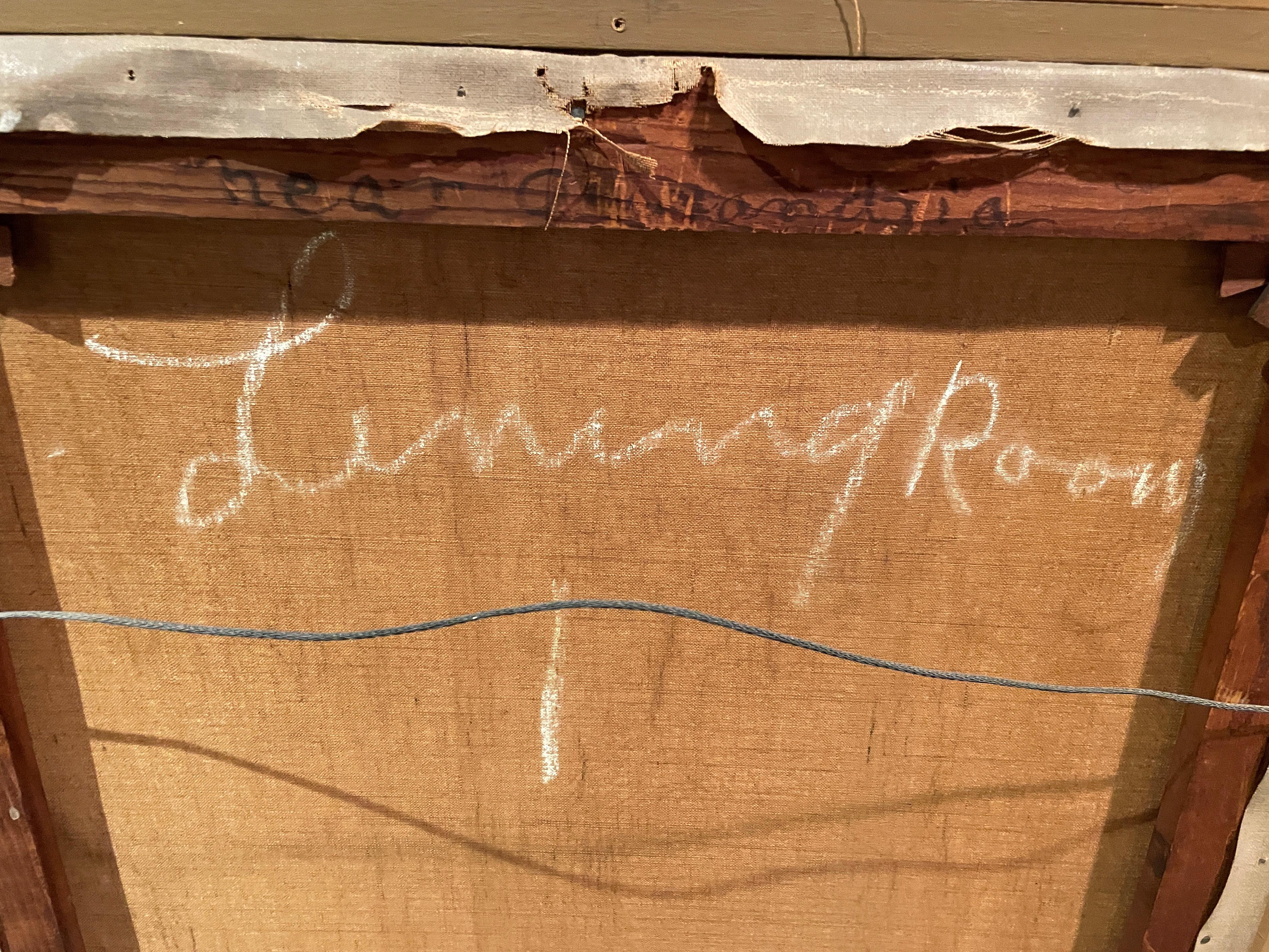 « Près d'Alexandrie, sur la rivière Nile, Égypte » Walter Blackman, Bateaux dans le paysage 5