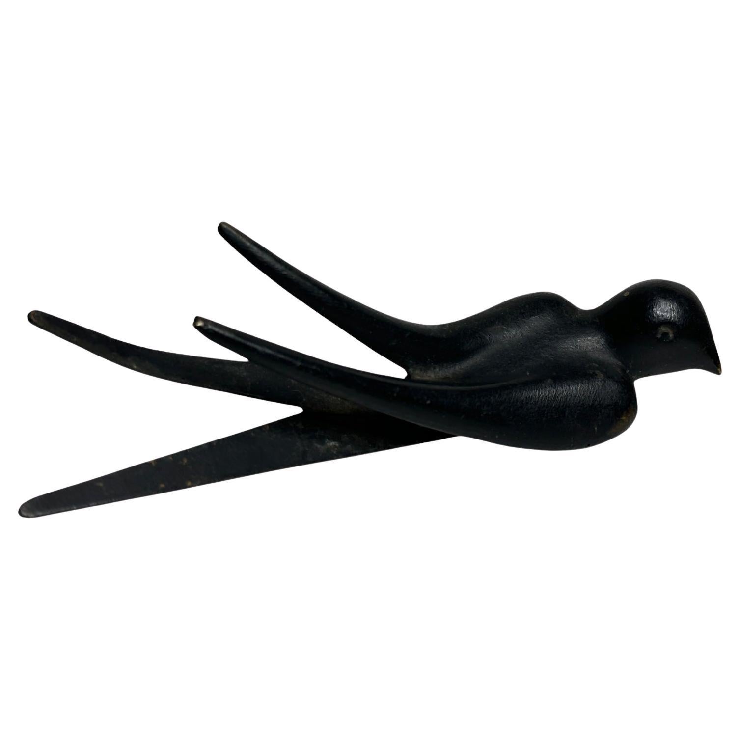 Walter Bosse Swallow Bird Wall Decoration Figure Mid-Century Modern, 1950s