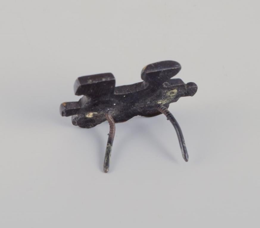 Austrian Walter Bosse (1904-1979), Austria. Four miniature bronze figurines. For Sale