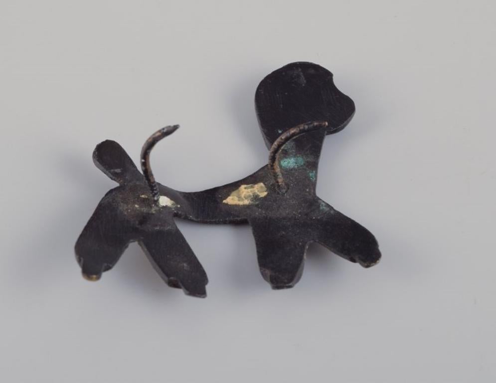 Walter Bosse (1904-1979), Österreich. Drei Miniatur-Bronze-Figuren. 1930er/40er Jahre (Mitte des 20. Jahrhunderts) im Angebot
