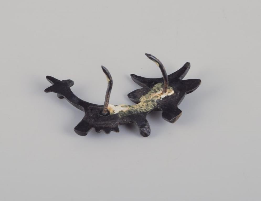 Walter Bosse (1904-1979), Österreich. Drei Miniatur-Bronze-Figuren. 1930er/40er Jahre im Angebot 2