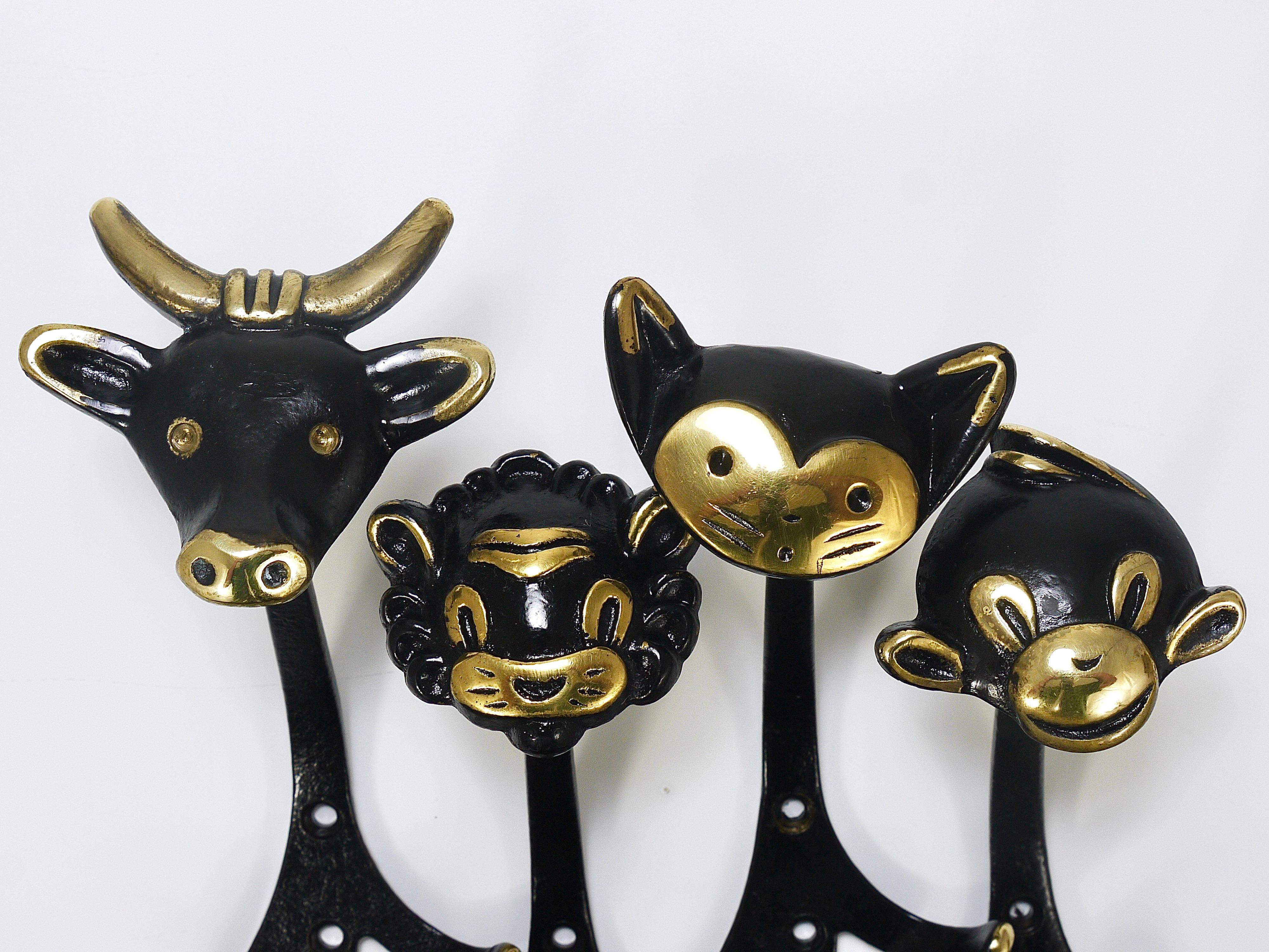 hooks on a cow
