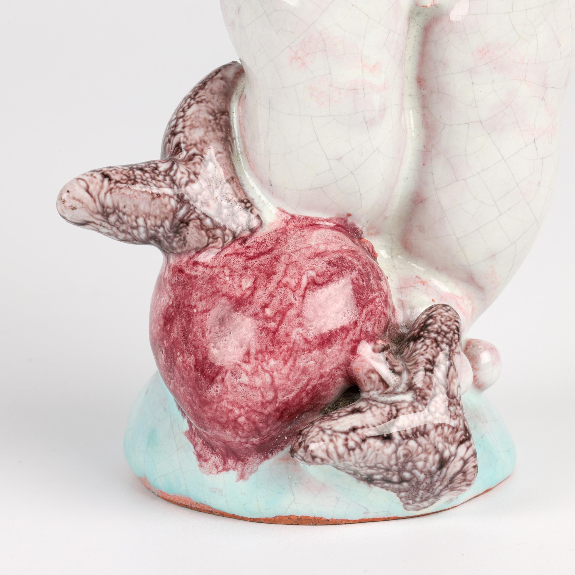 Figura de Cupido de cerámica austriaca Art Déco Walter Bosse en venta 5
