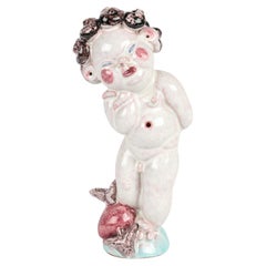 Walter Bosse Österreichische Art Deco Keramik Amor Figur