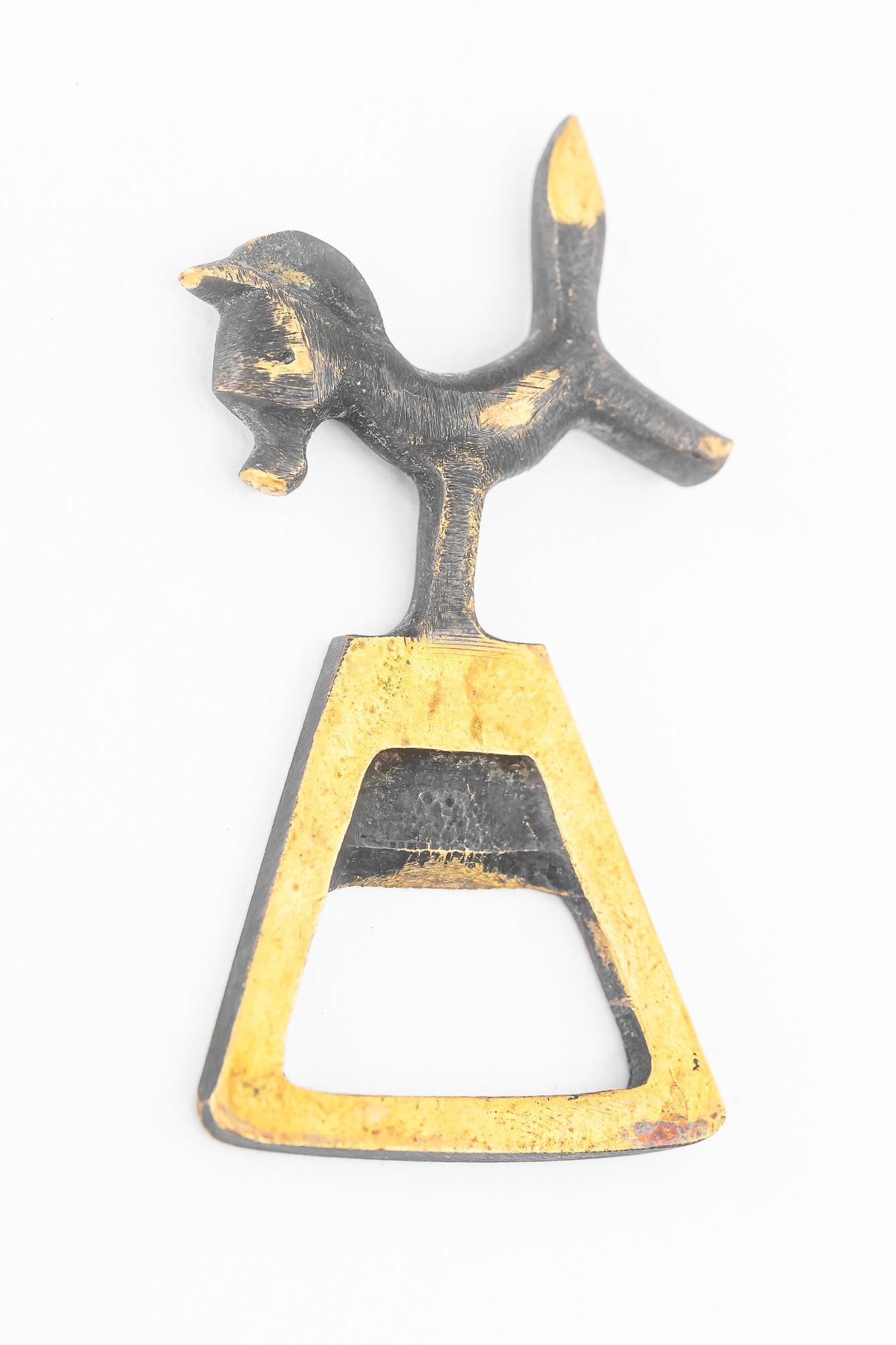 Walter Bosse Flaschenöffner zeigt ein Pferd um 1950 (Moderne der Mitte des Jahrhunderts) im Angebot
