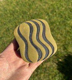 Boîte à couvercle en laiton Walter Bosse, Autriche, c.1955