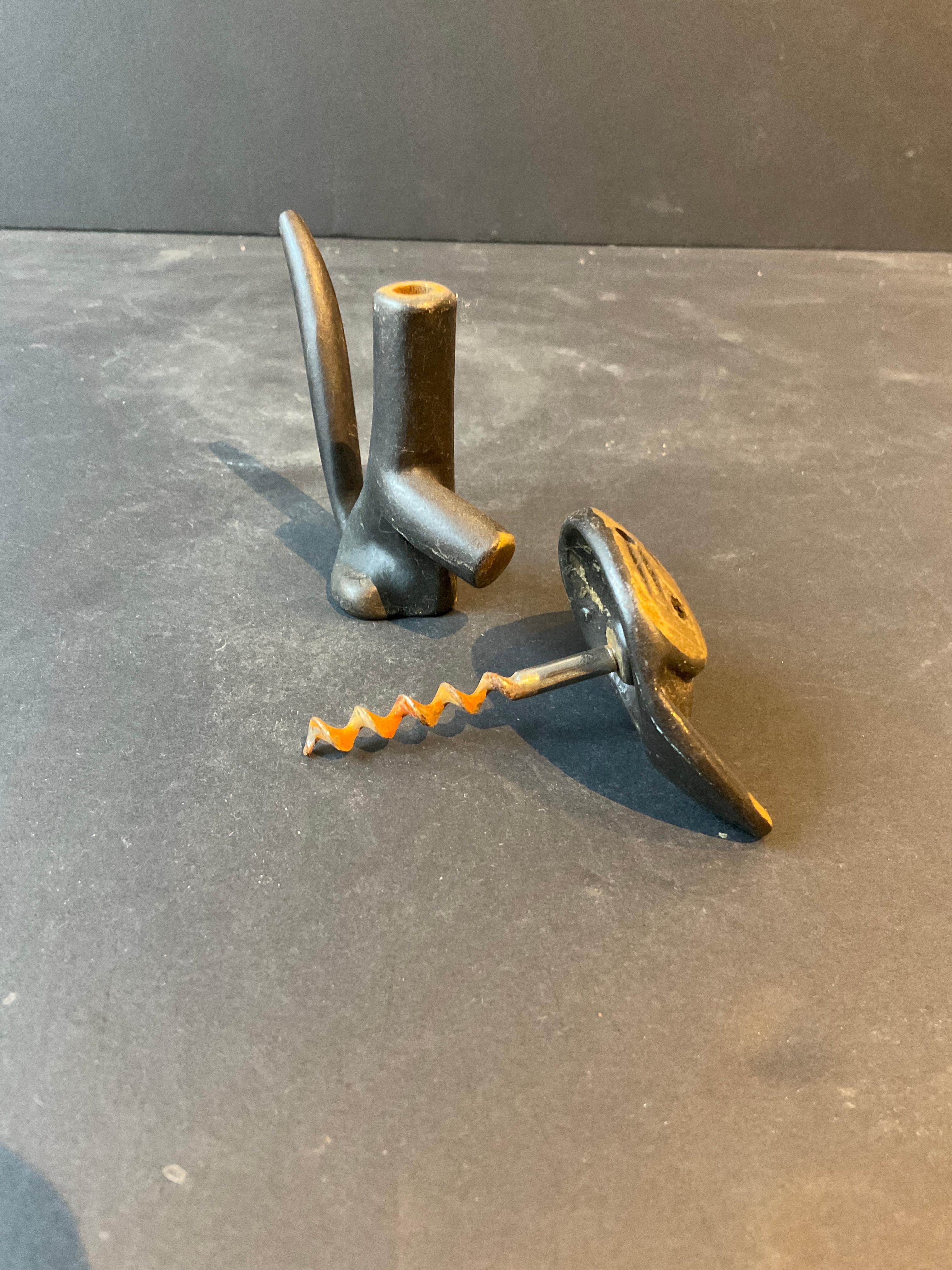 Walter Bosse Cat Corkscrew In Good Condition For Sale In Tarrytown, NY