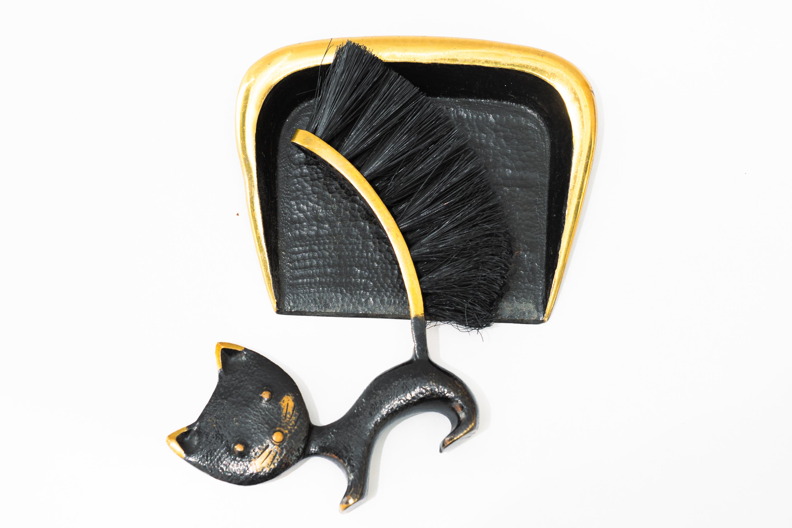 Walter Bosse Katzenkrümel-Tischreinigungs-Set für Hertha Baller, Österreich, 1950er Jahre (Österreichisch) im Angebot