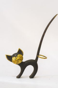 Walter bosse cat ring holder around 1950s