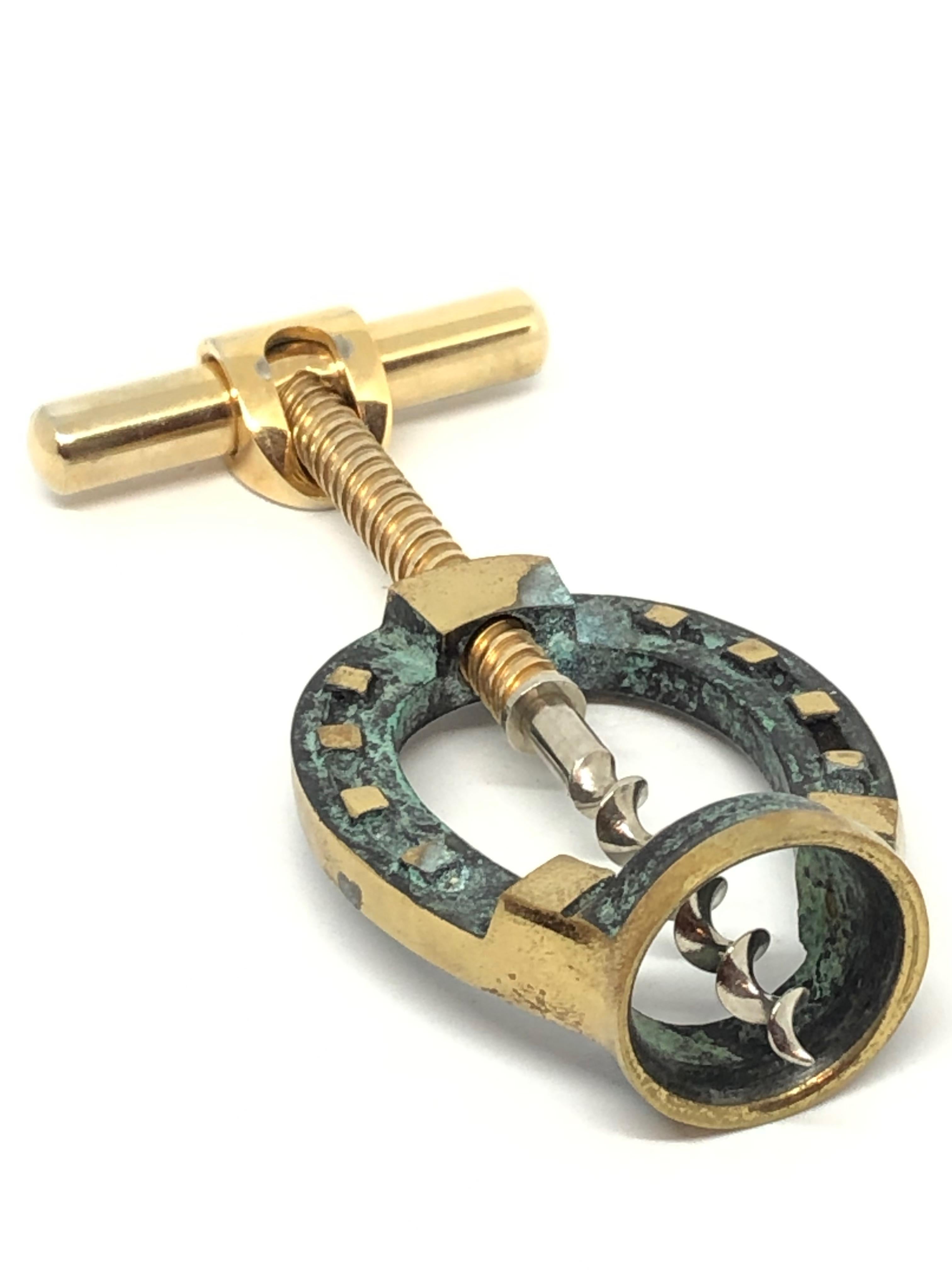 Mid-20th Century Walter Bosse Corkscrew Horseshoe Vienna, Austria, 1950s, Midcentury