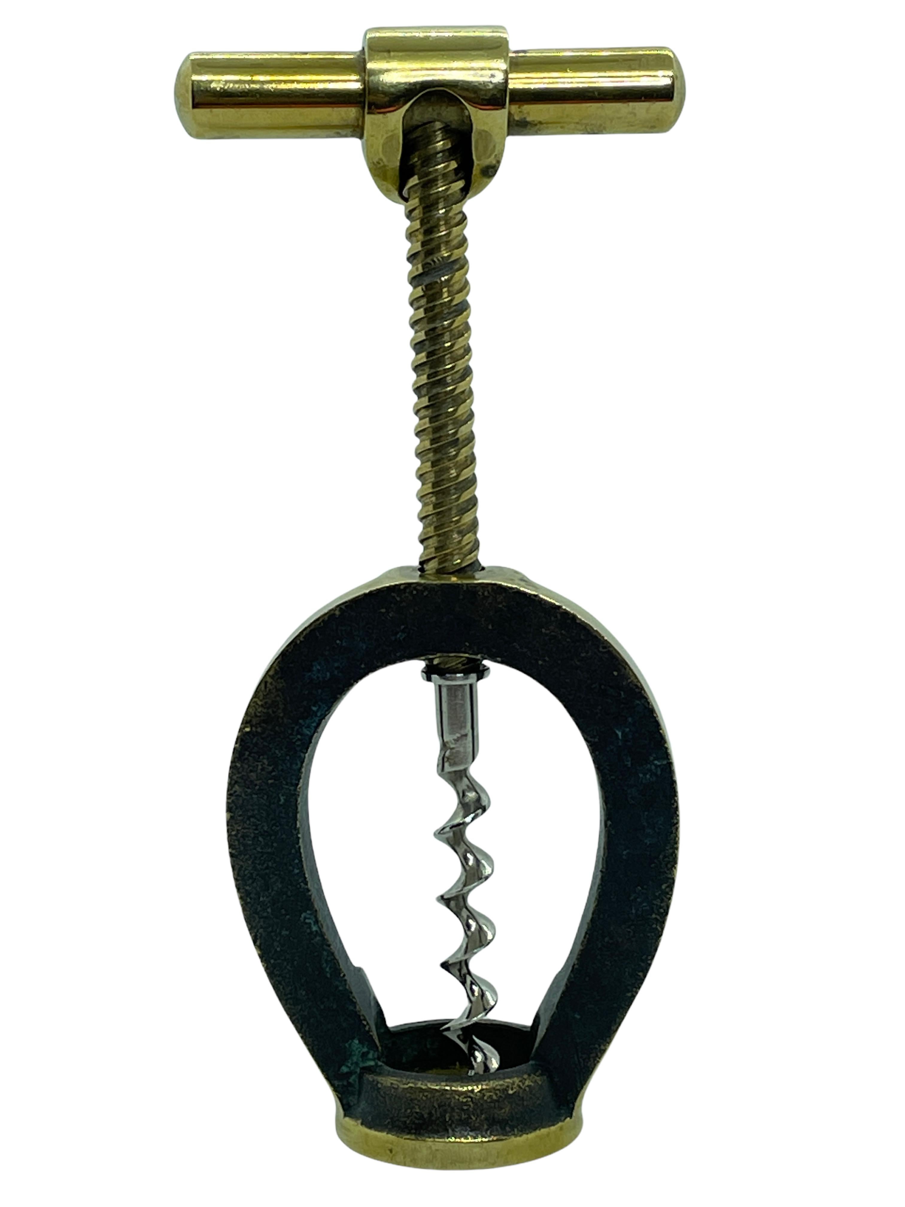 Mid-20th Century Walter Bosse Corkscrew Horseshoe Vienna, Austria, 1950s, Mid-Century For Sale