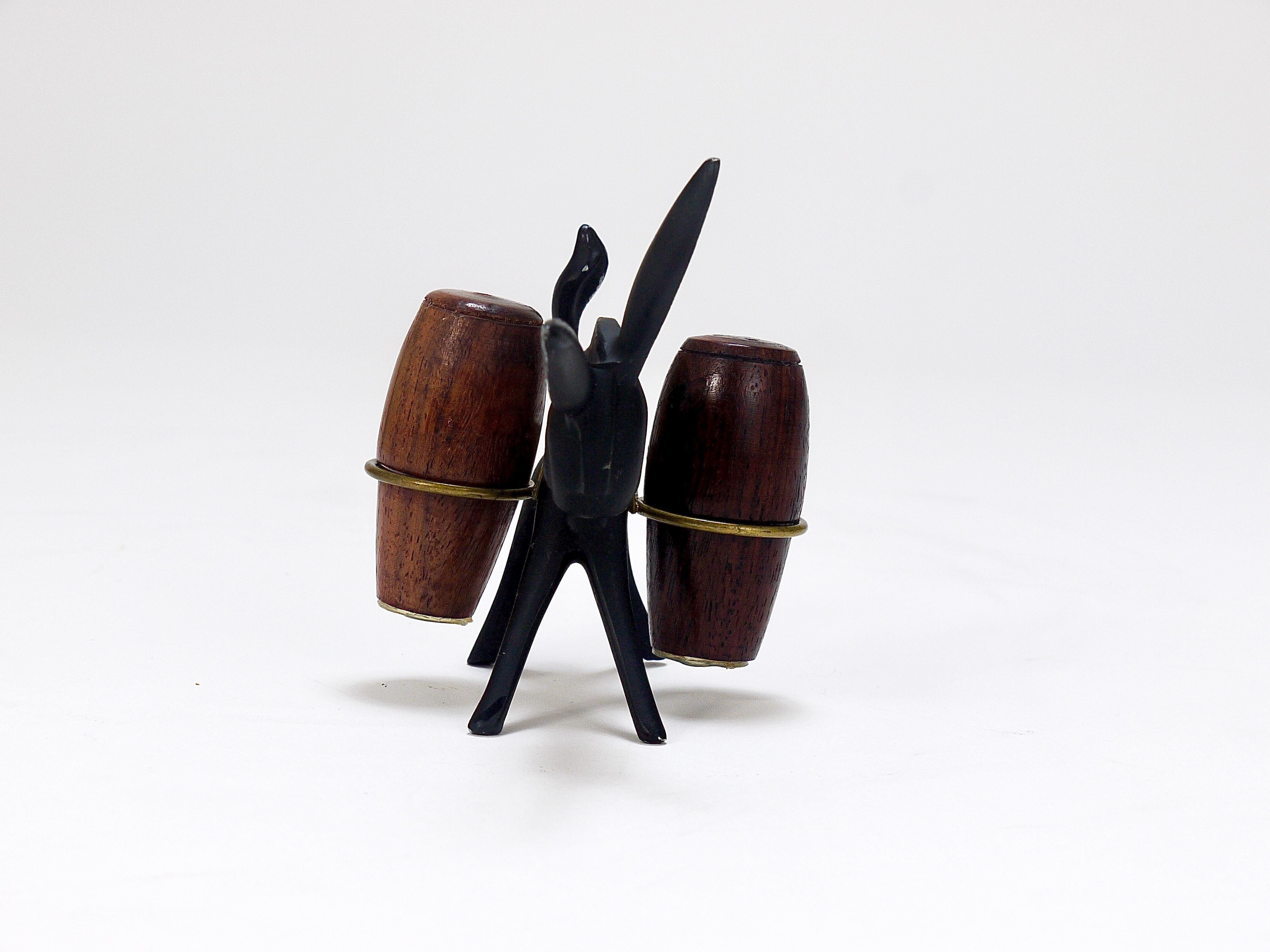 Walter Bosse Donkey Salt and Pepper Shaker Set, Herta Baller, Austria, 1950s For Sale 6