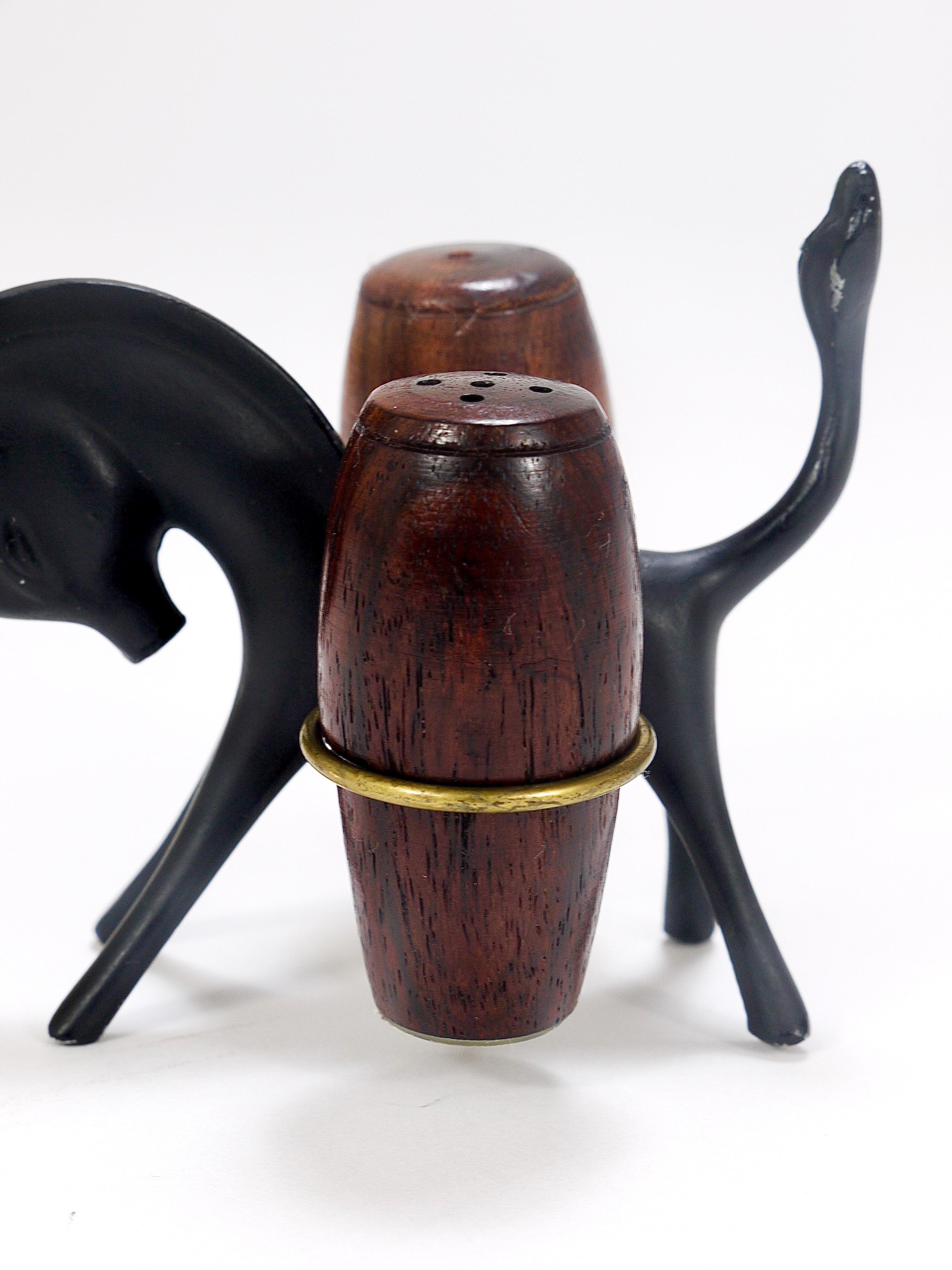 Juego de salero y pimentero burro Walter Bosse, Herta Baller, Austria, años 50 en venta 11