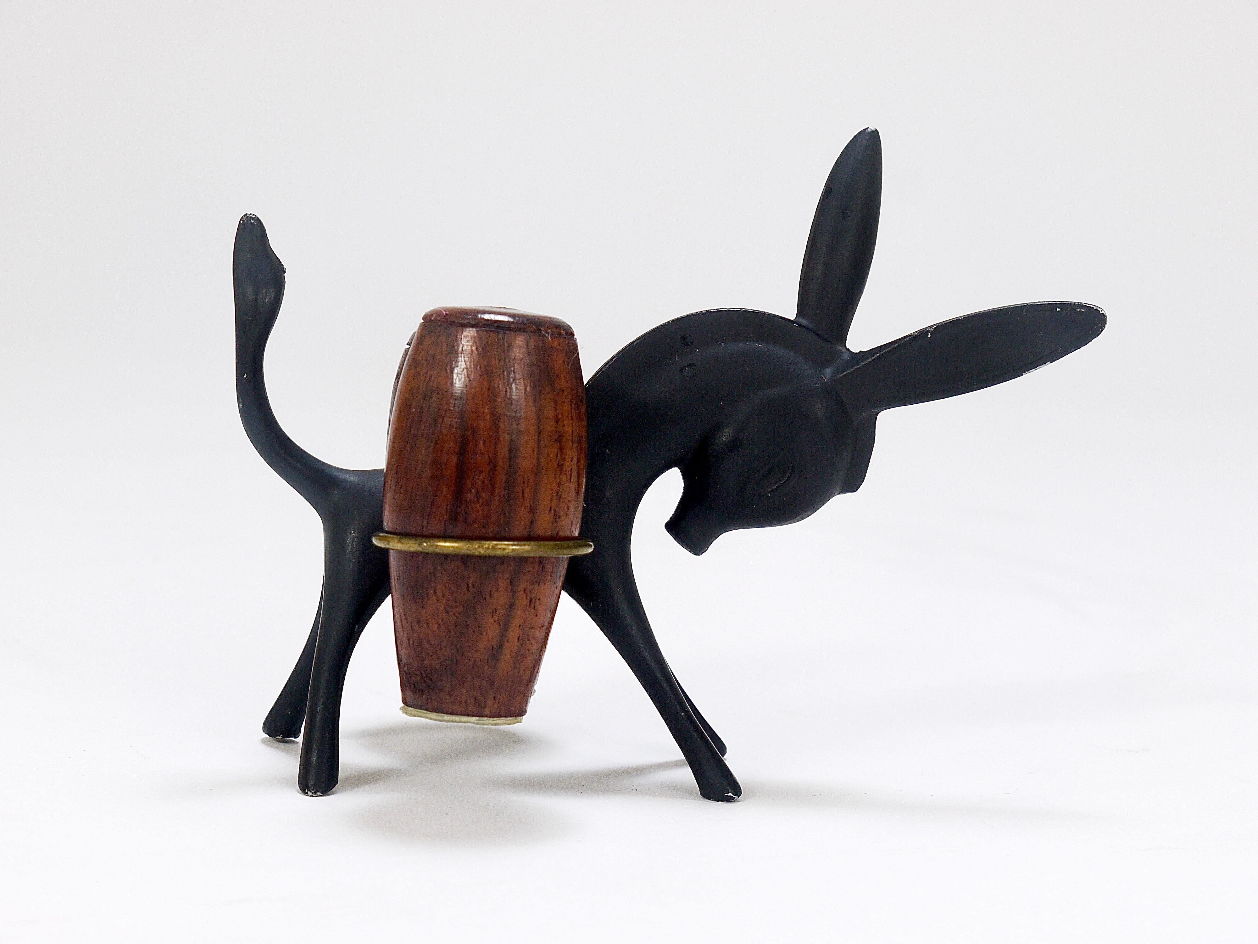 Juego de salero y pimentero burro Walter Bosse, Herta Baller, Austria, años 50 siglo XX en venta