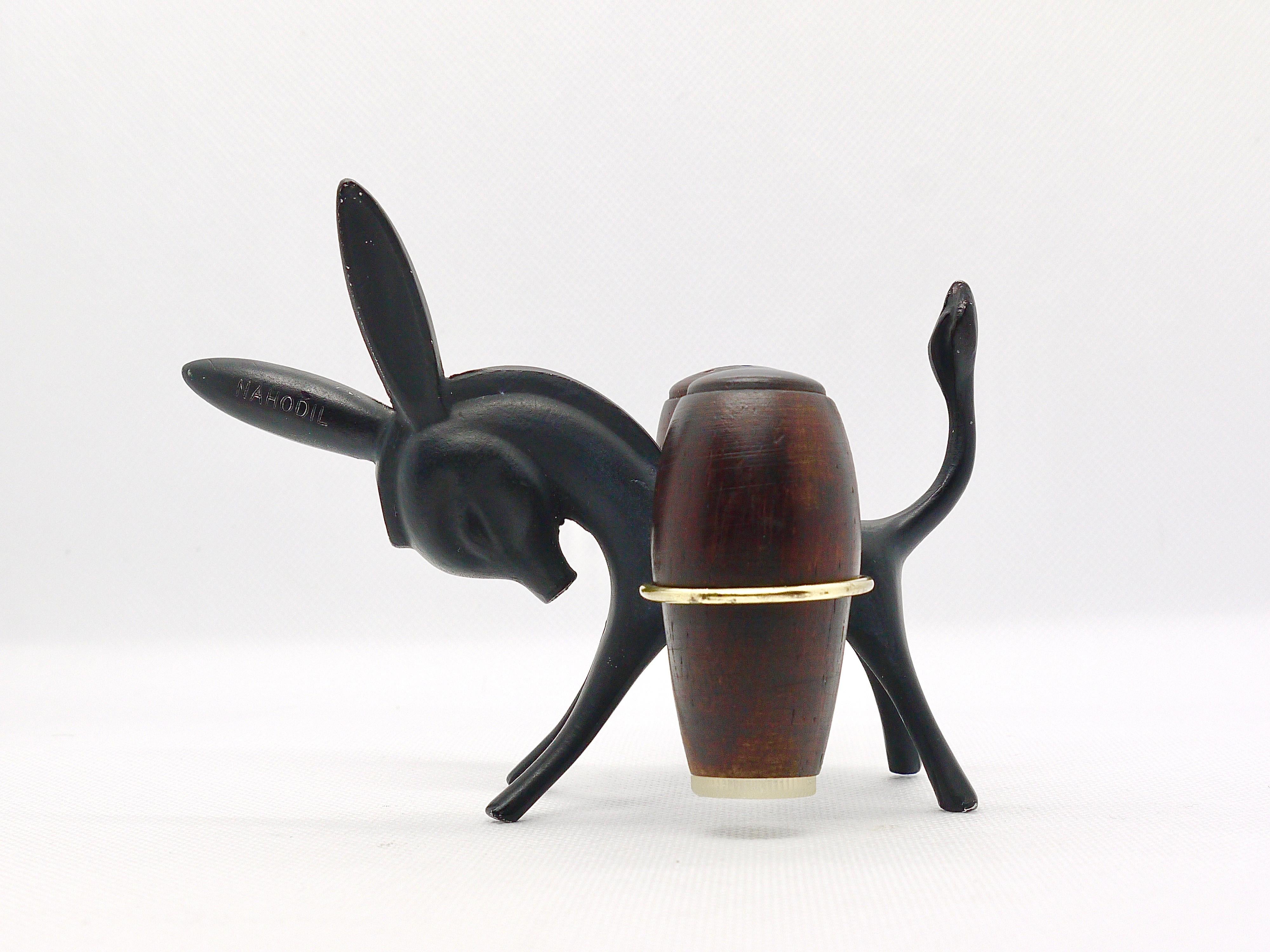 Walter Bosse Donkey Salt and Pepper Shaker Set, Herta Baller, Austria, 1950s For Sale 2