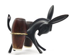 Walter Bosse Donkey Salt and Pepper Shaker Set, Herta Baller, Austria, 1950s