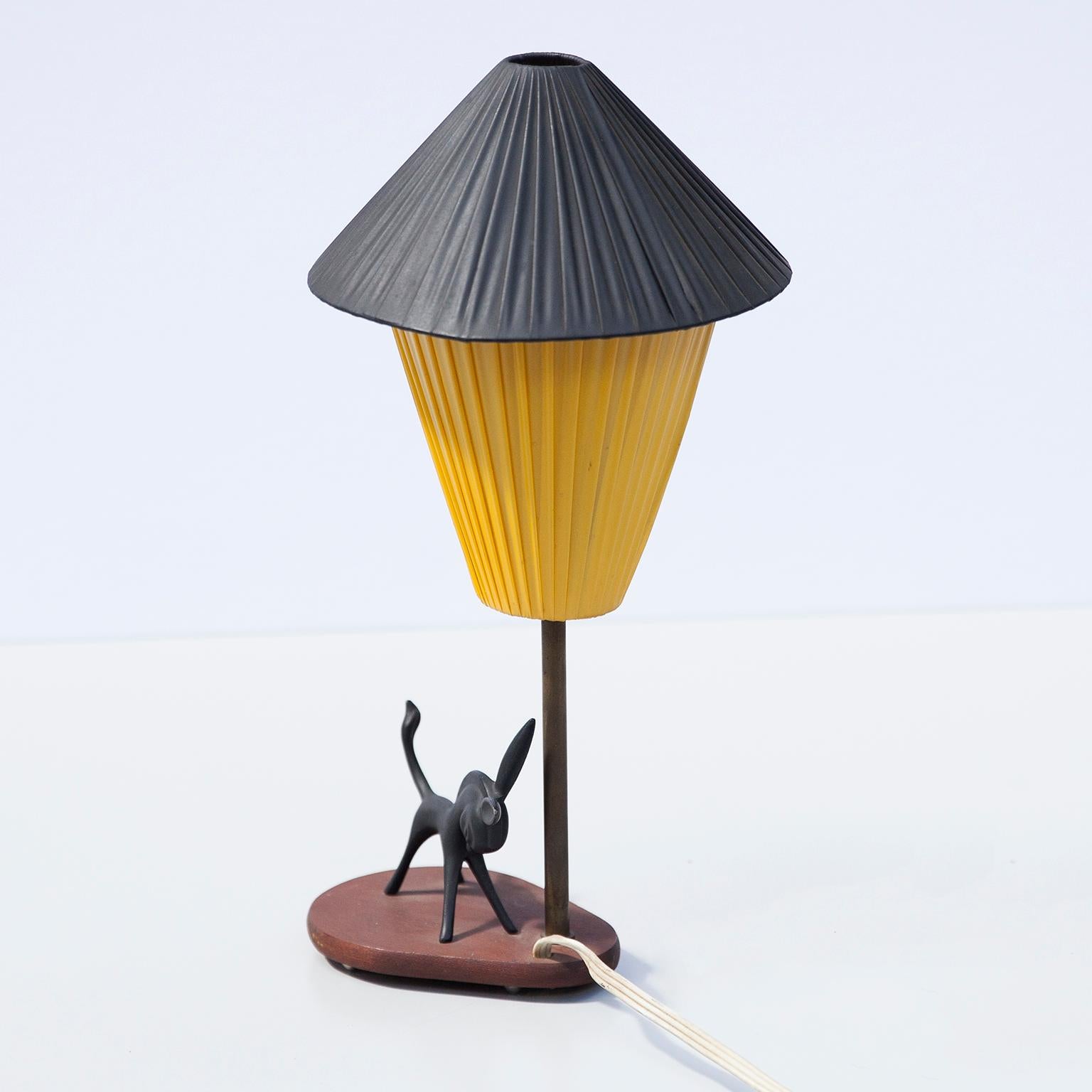 Mid-Century Modern Walter Bosse lampe de bureau en forme de âne, années 1950 en vente