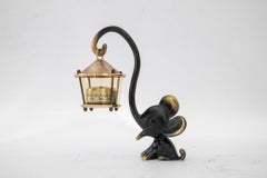 Walter Bosse Elephant Figurine with Thermometer, Baller Austria, 1950s