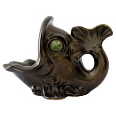 Walter bosse fish ashtray ceramic vienna around 1950s