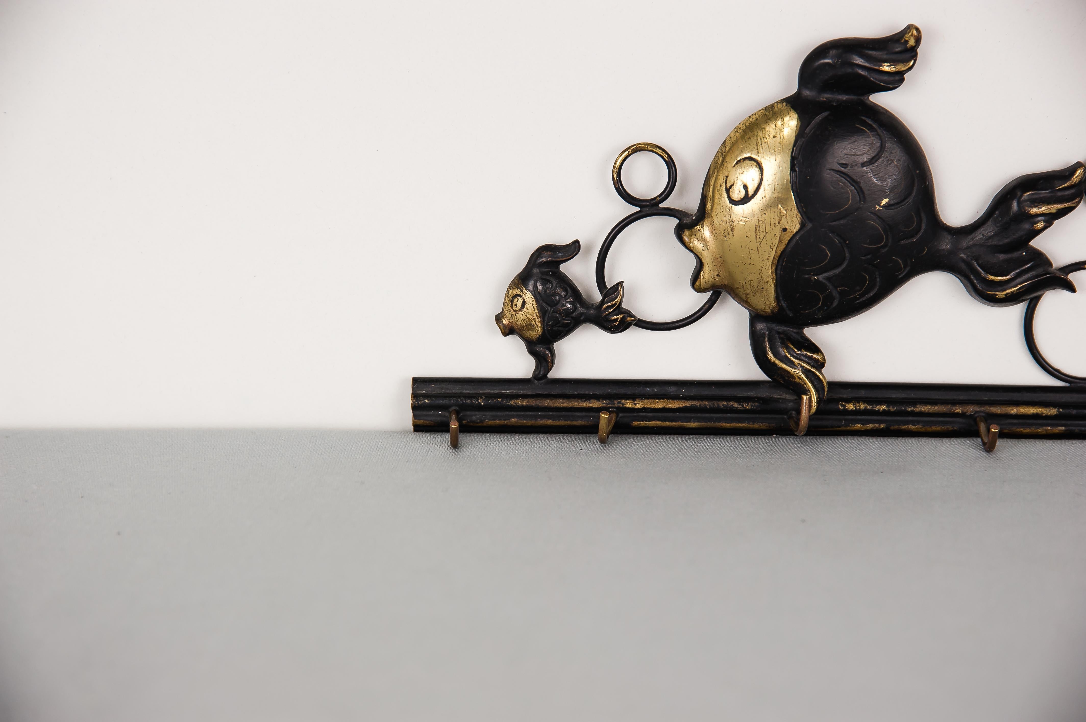 Walter Bosse fish key hanger
Original condition.