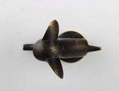 Walter Bosse, für Herta Baller, „Black Gold Line“, Elefant aus Bronze, 1950er Jahre