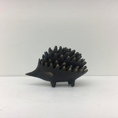 Walter Bosse for Hertha Baller, Stackable Hedgehog Ashtray Set Austria, 1950s