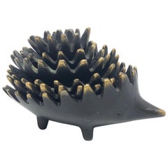 Walter Bosse for Hertha Baller, Stackable Hedgehog Ashtray Set Austria, 1950s